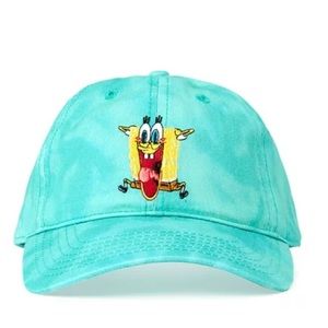 Sponge Bob Square Pants Men's Adjustable Snapback Hat